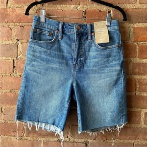 NWT Madewell High Rise Denim Shorts